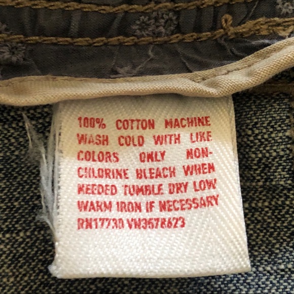 Mossimo Supply Co Denim Low Rise Crop Jeans 5 - Picture 7 of 11